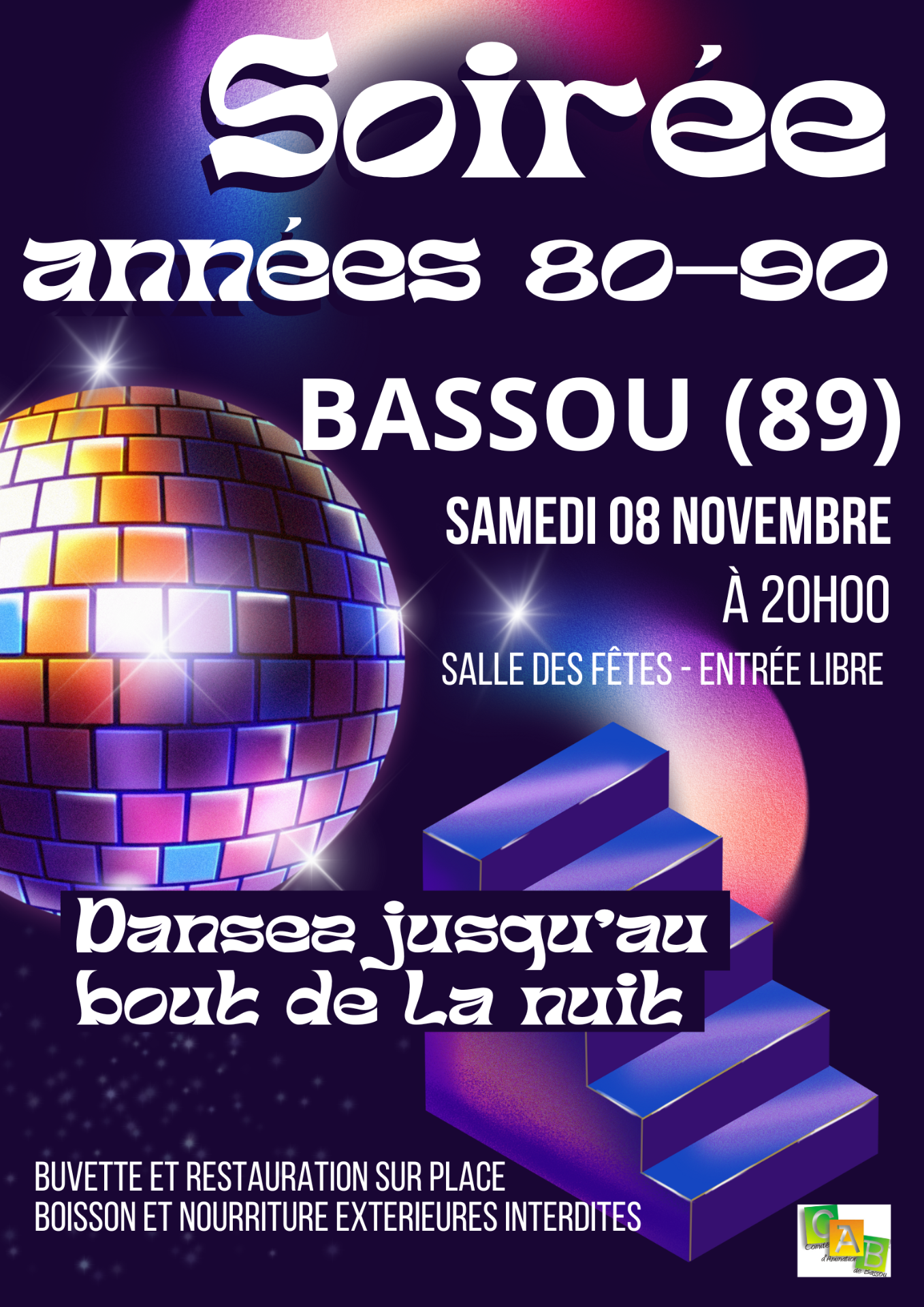 Soirée années 80-90